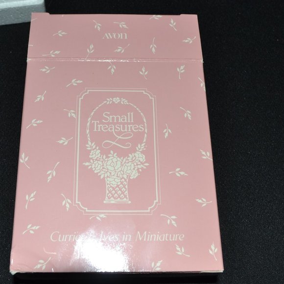 Avon Currier And Ives Miniature Tea Set In Box Home Decor - Picture 11 of 11